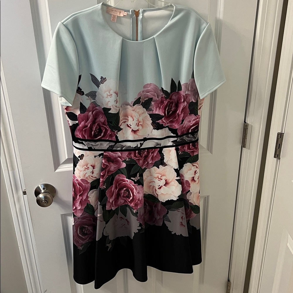 Floral Short Sleeve Dress